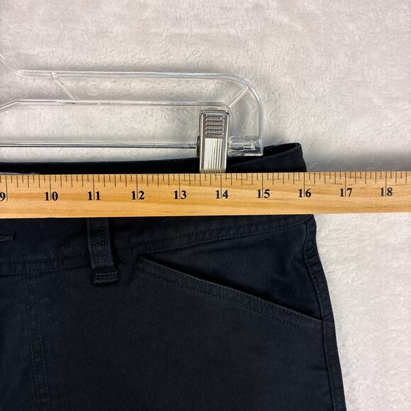 Nike SB Skateboarding Chino Pants Mens 32 M Black Loose Fit Stretch Skater City - Picture 6 of 10